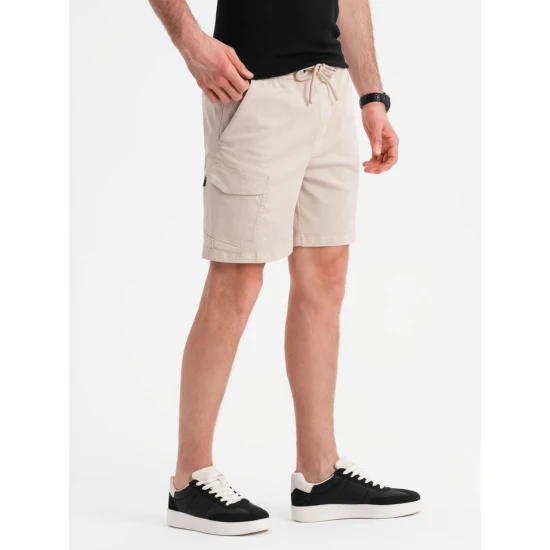 Vyriški rusvos spalvos šortai Stuart V1 OM-SRCG-0194