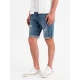 Vyriški mėlyni džinsiai šortai Braco V2 OM-SRDS-0186