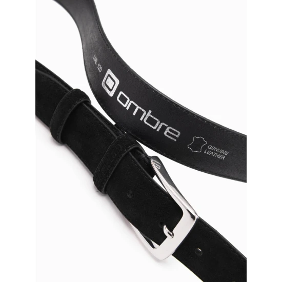 Vyriškas juodas diržas Cory V1 OU-ACBE-0113