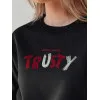 Women's black jumper Trusty BY1408