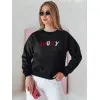 Women's black jumper Trusty BY1408