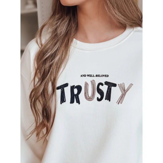Moteriškas baltas džemperis Trusty BY1411
