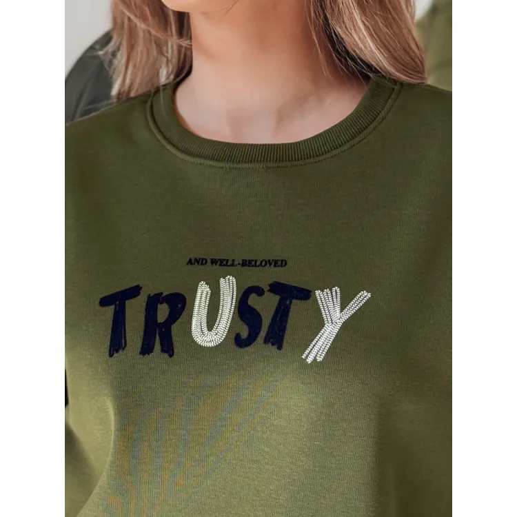 Naiste khaki värvi kampsun Trusty BY1409