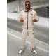 Vyriškas rusvos spalvos sportinio kostiumo komplektas Icon O/LN11760
