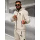 Vyriškas rusvos spalvos sportinio kostiumo komplektas Icon O/LN11760