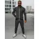 Vyriškas juodas sportinio kostiumo komplektas Design O/FF5110AB