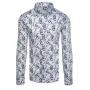 Men's blue floral shirt Ton