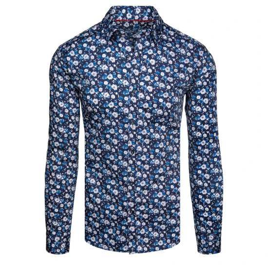 Vyriški mėlyni marškiniai Mateo DX2671