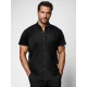 Vyriški juodos spalvos marškiniai trumpomis rankovėmis Sochi O/V165