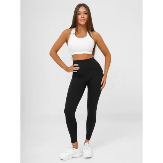 Moteriškos juodos kelnės Active JS/13K1809/3