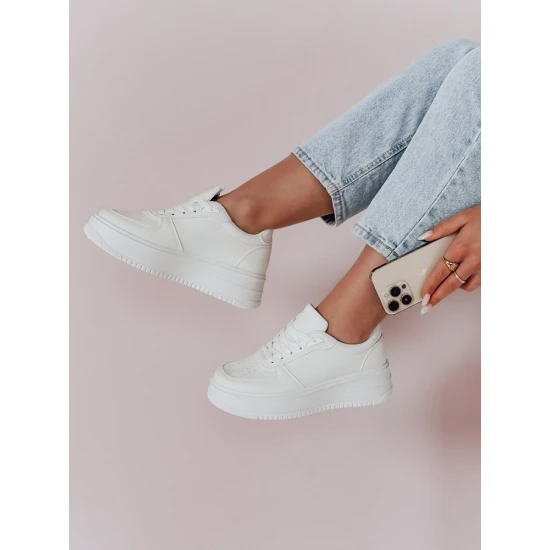 Moteriški balti sportbačiai Walk me up Avalynė