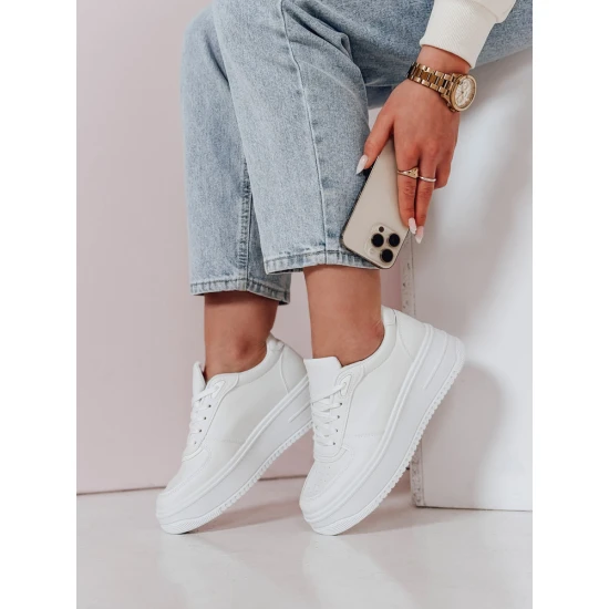 Moteriški balti sportbačiai Walk me up Avalynė