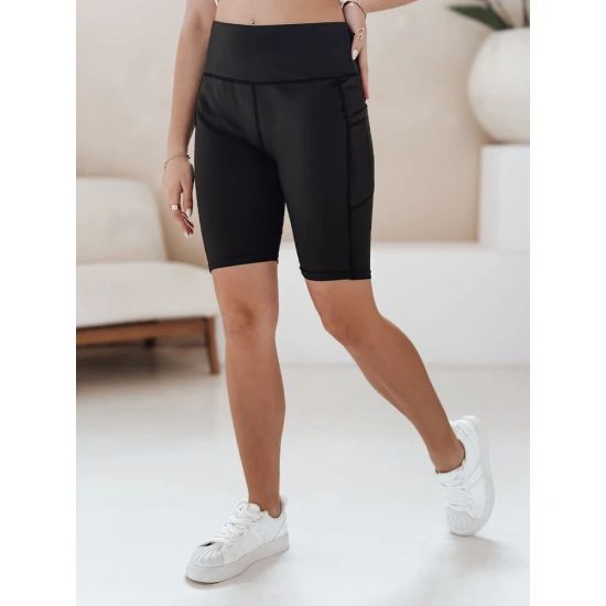 Moteriški juodi sportiniai šortai Sport SY0423