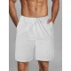 Vyriški baltos spalvos šortai Akel TMK/DC809/2