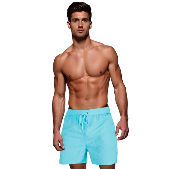 Vyriški šviesiai mėlyni maudimosi šortai Flesy SX2456