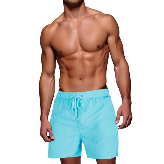 Vyriški šviesiai mėlyni maudimosi šortai Flesy SX2456