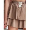Naisten ruskea minihame Falbela CY0498