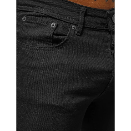 Vyriški juodi džinsai Santos Kelnės