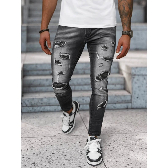 Vyriški juodi džinsai Monte NB/MP0152N