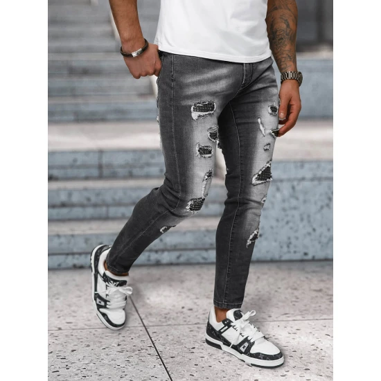 Vyriški juodi džinsai Monte NB/MP0152N