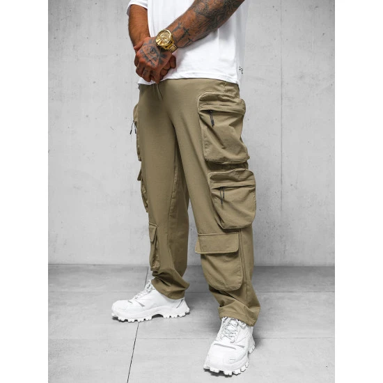 Vyriškos rudos kelnės Kent O/PS5528