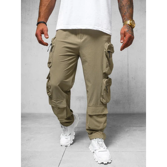 Vyriškos rudos kelnės Kent O/PS5528