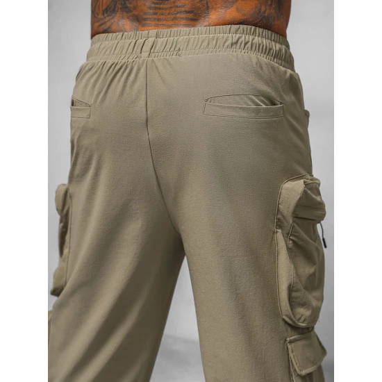 Vyriškos rudos kelnės Kent O/PS5528