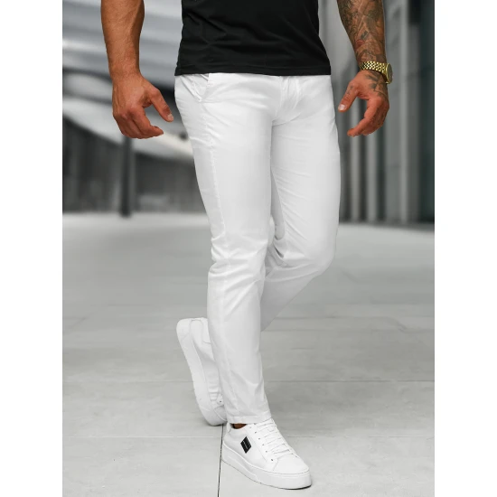 Vyriškos baltos kelnės  Gala BL/SK222/2
