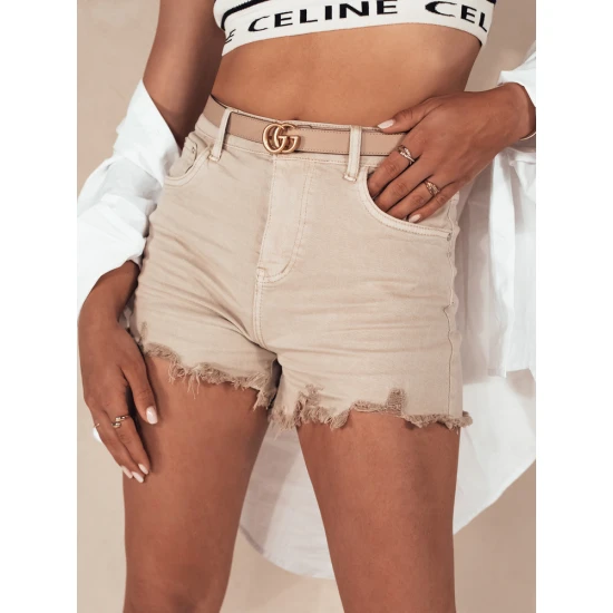 Moteriški rusvi džinsiniai šortai Sunylook Šortai moterims
