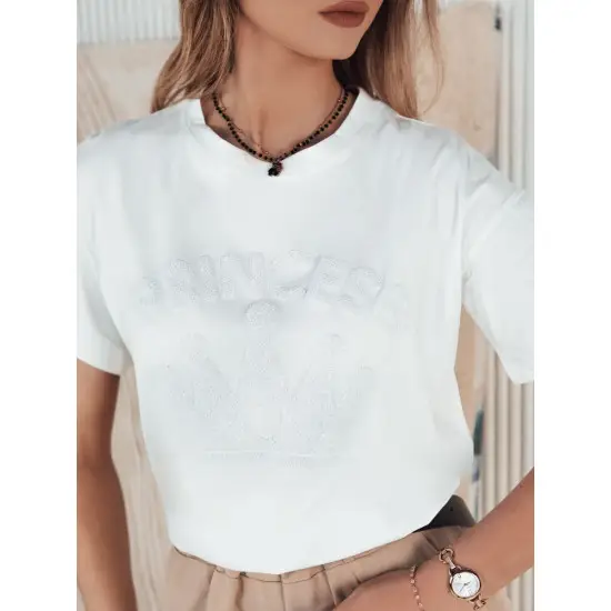 Moteriški balti marškinėliai Princess RY2391