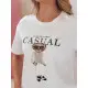 Moteriški juodi marškinėliai Classy RY2874
