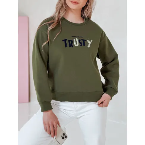 Naiste khaki värvi kampsun Trusty BY1409