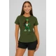 Moteriški chaki marškinėliai Meškutė PK4023
