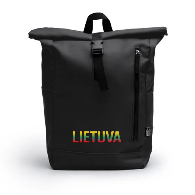 Musta reppu Tricolour Lietuva PK4047