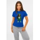 Moteriški mėlyni marškinėliai Meškutė PK4023