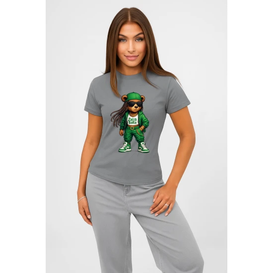 Moteriški pilki marškinėliai Meškutė PK4023