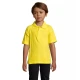 Vaikiški geltonos spalvos polo marškinėliai Enjoy Marškinėliai