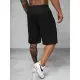 Vyriški juodi sportiniai šortai Novak JS/15K1822/3