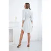 Women's light grey dress Hill 30221