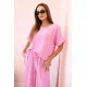 Women's light pink set Loren 33153