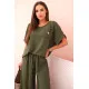 Women's khaki set Loren 31918