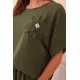 Women's khaki set Loren 31918