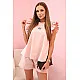 Moteriškas šviesiai rožinės spalvos komplektas Colton 32327