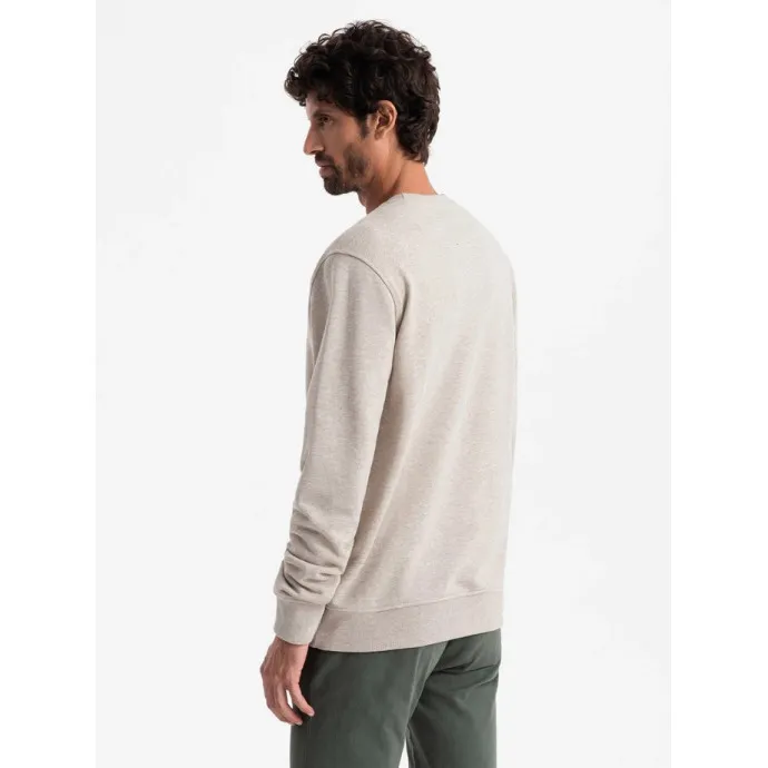 Brązowy sweter męski Montecarl V2 OM-SSNZ-0163