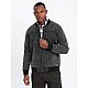 Vyriška bomber stiliaus juoda striukė Norvi V2 OM-JADJ-0163