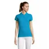Women's blue polo shirt Passion