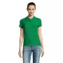 Women's dark green polo shirt Passion
