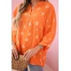 Moteriška oranžinė palaidinė Dorsi Palaidinės ir marškiniai