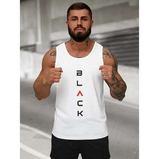 Vyriški balti berankoviai marškinėliai Back JS/8B1705/1Z