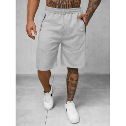 Vyriški pilki sportiniai šortai Novak